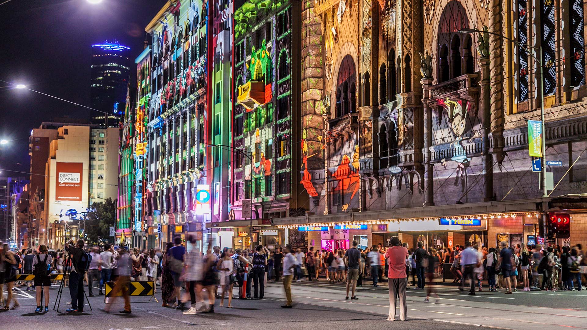 White Night Melbourne 2015 - A Time lapse