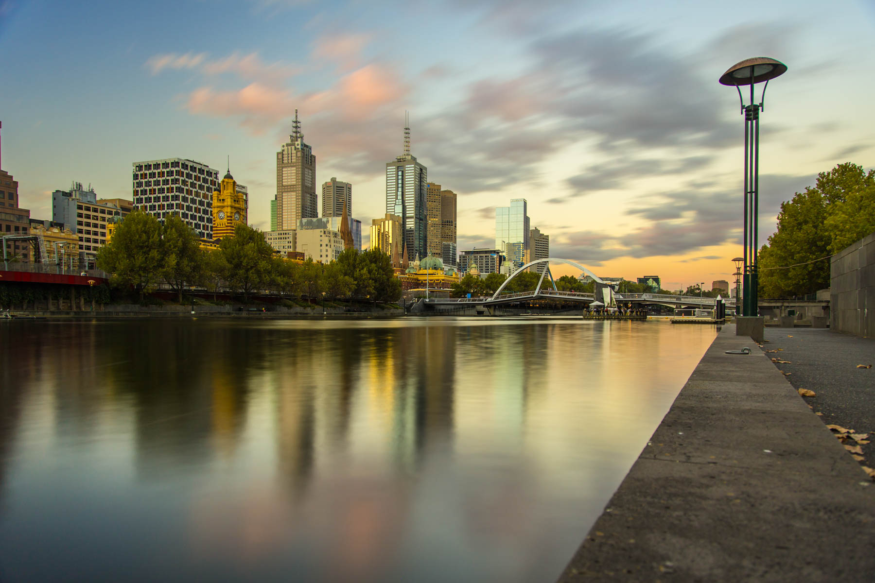 Southbank Stroll - Walking at Dusk