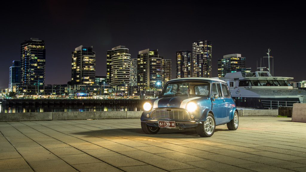 Mini in Docklands