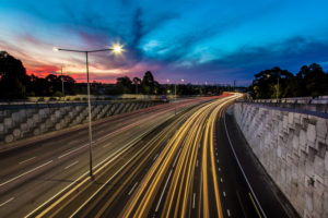 Chasing Lights to Town