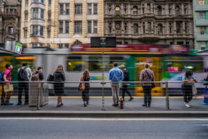 Balance & The 59 Tram on Elizabeth
