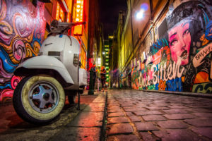 Once Bitten, Twice Shy on Hosier Lane