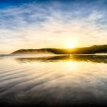 Sun on the Ledge at Tidal River