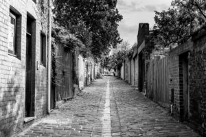 Built on Bluestone & Brick. Backstreets of North Melbourne.