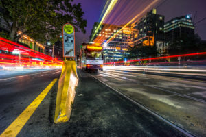 Waiting For The 55 Tram