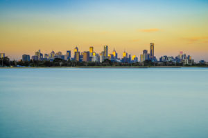 Spring Glow on Melbourne