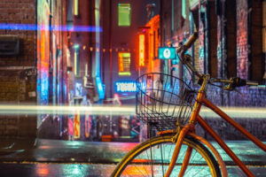 Ride and Rain in Melbourne